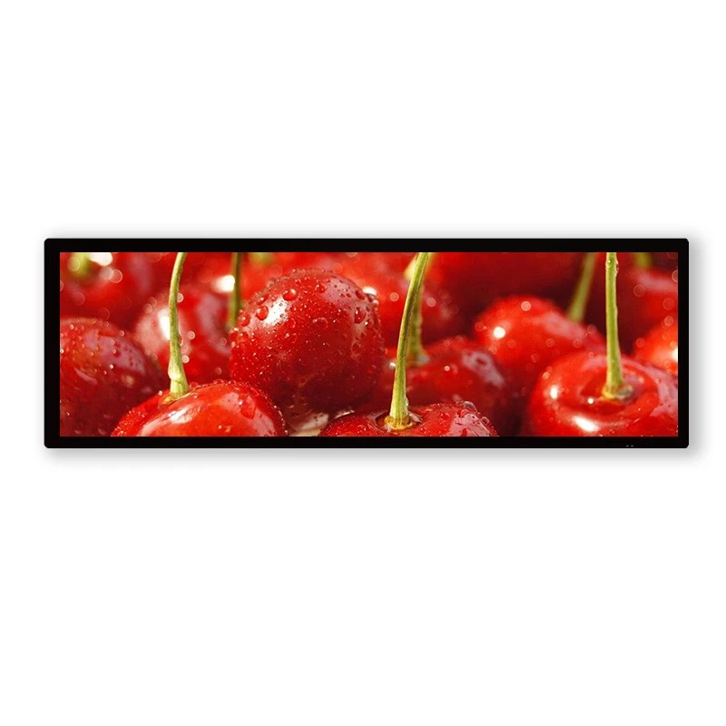 28 hazbeteko LCD barra pantaila aurpegi bikoitza
