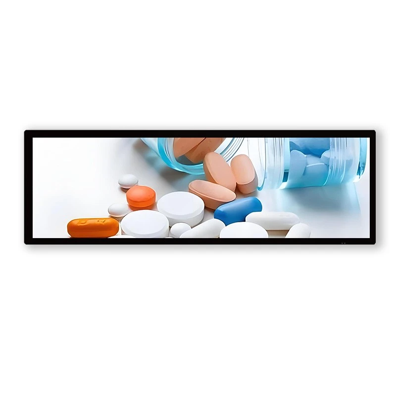 36,2 hazbeteko LCD barra pantaila aurpegi bikoitza