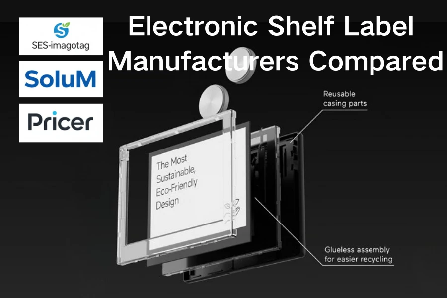 Apalategi elektronikoen etiketa fabrikatzaileen aldean: SES-imagotag vs SoluM...
