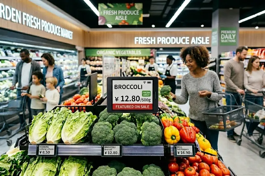 Supermerkatuko prezio elektronikoen etiketak: ESL hedatzeko eta ROI-ren gida ...